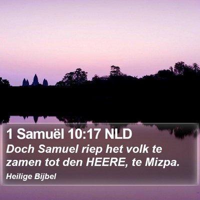 1 Samuël 10:17 NLD Bible Verse Image