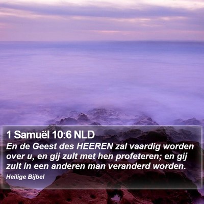 1 Samuël 10:6 NLD Bible Verse Image