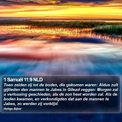 1 Samuël 11:9 NLD Bible Verse Image