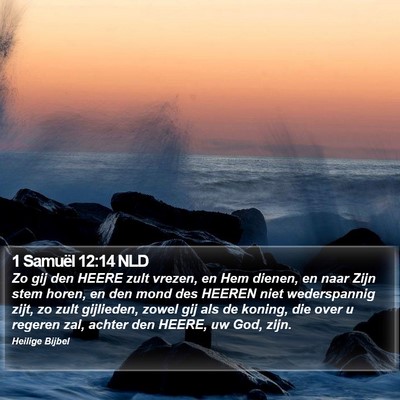 1 Samuël 12:14 NLD Bible Verse Image