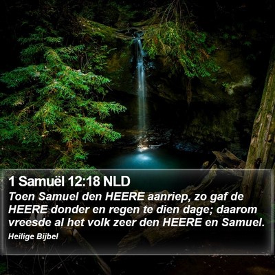1 Samuël 12:18 NLD Bible Verse Image