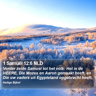 1 Samuël 12:6 NLD Bible Verse Image