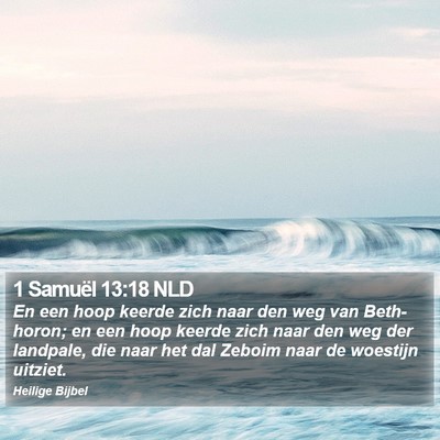 1 Samuël 13:18 NLD Bible Verse Image