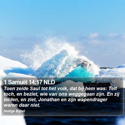 1 Samuël 14:17 NLD Bible Verse Image