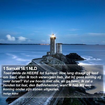 1 Samuël 16:1 NLD Bible Verse Image
