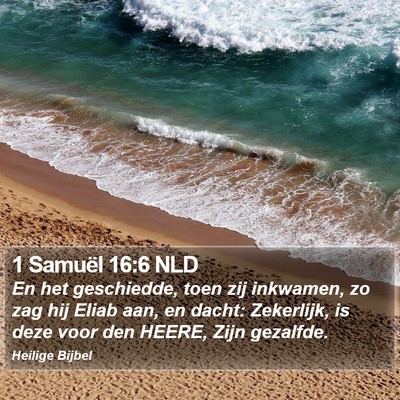 1 Samuël 16:6 NLD Bible Verse Image