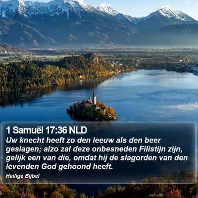 1 Samuël 17:36 NLD Bible Verse Image