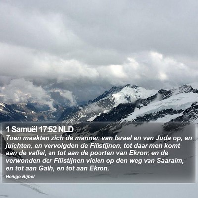 1 Samuël 17:52 NLD Bible Verse Image