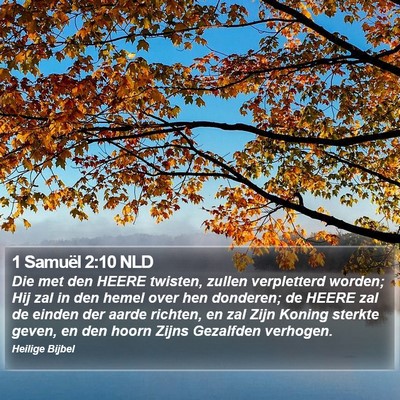1 Samuël 2:10 NLD Bible Verse Image