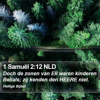1 Samuël 2:12 NLD Bible Verse Image