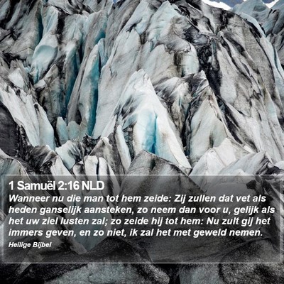 1 Samuël 2:16 NLD Bible Verse Image