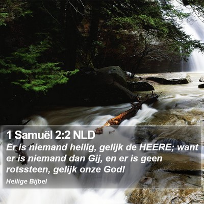 1 Samuël 2:2 NLD Bible Verse Image
