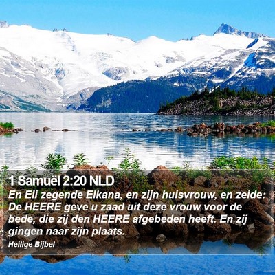1 Samuël 2:20 NLD Bible Verse Image