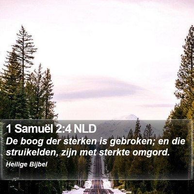 1 Samuël 2:4 NLD Bible Verse Image
