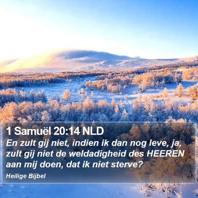 1 Samuël 20:14 NLD Bible Verse Image