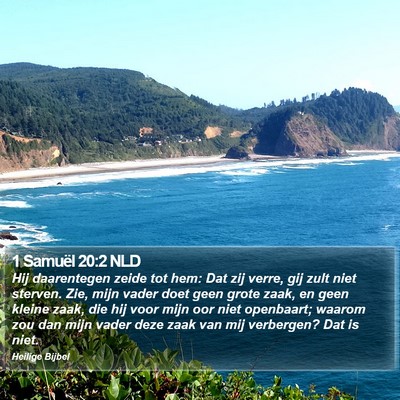 1 Samuël 20:2 NLD Bible Verse Image