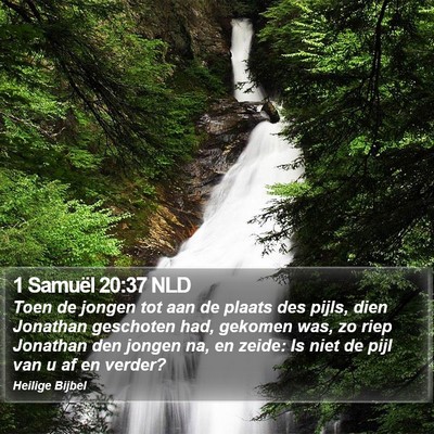 1 Samuël 20:37 NLD Bible Verse Image