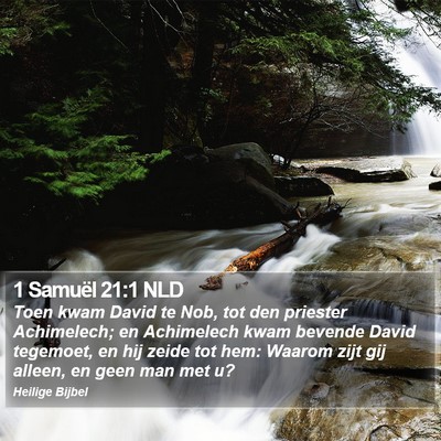 1 Samuël 21:1 NLD Bible Verse Image