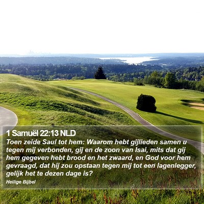 1 Samuël 22:13 NLD Bible Verse Image