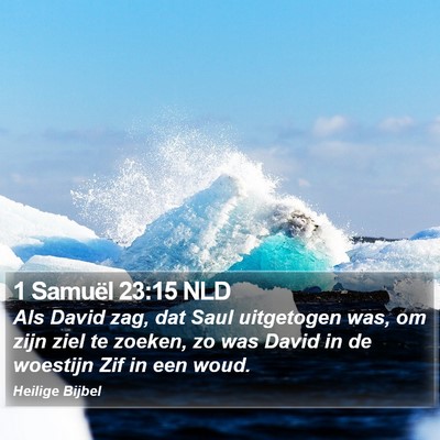 1 Samuël 23:15 NLD Bible Verse Image