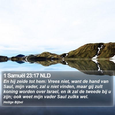 1 Samuël 23:17 NLD Bible Verse Image