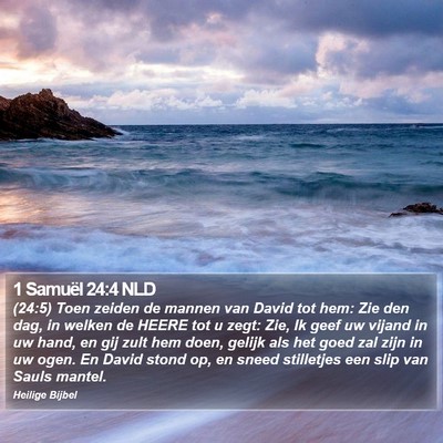 1 Samuël 24:4 NLD Bible Verse Image