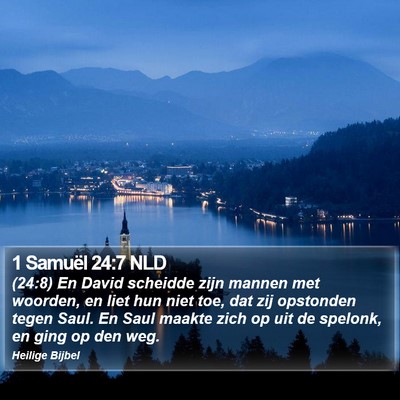 1 Samuël 24:7 NLD Bible Verse Image