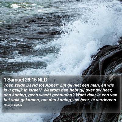 1 Samuël 26:15 NLD Bible Verse Image