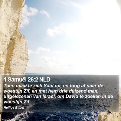 1 Samuël 26:2 NLD Bible Verse Image