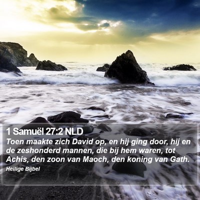 1 Samuël 27:2 NLD Bible Verse Image