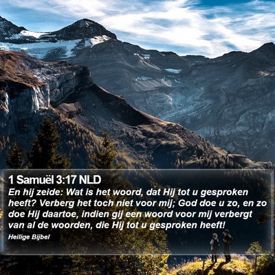 1 Samuël 3:17 NLD Bible Verse Image