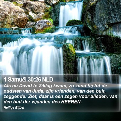 1 Samuël 30:26 NLD Bible Verse Image