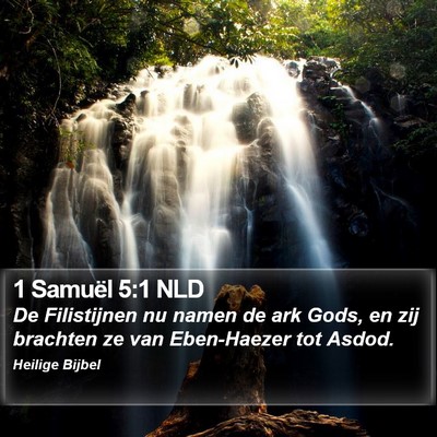 1 Samuël 5:1 NLD Bible Verse Image