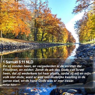 1 Samuël 5:11 NLD Bible Verse Image