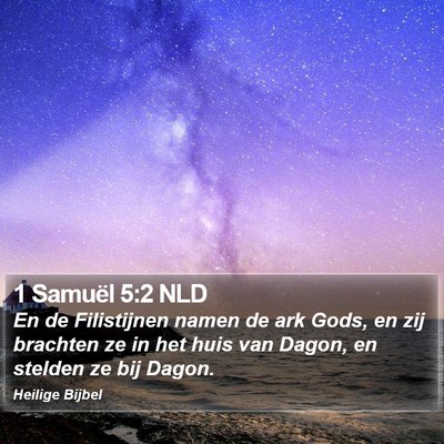 1 Samuël 5:2 NLD Bible Verse Image