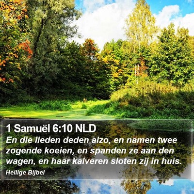 1 Samuël 6:10 NLD Bible Verse Image