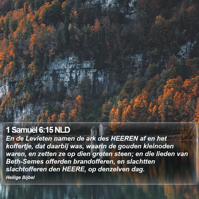 1 Samuël 6:15 NLD Bible Verse Image