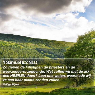 1 Samuël 6:2 NLD Bible Verse Image