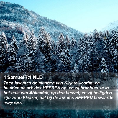 1 Samuël 7:1 NLD Bible Verse Image