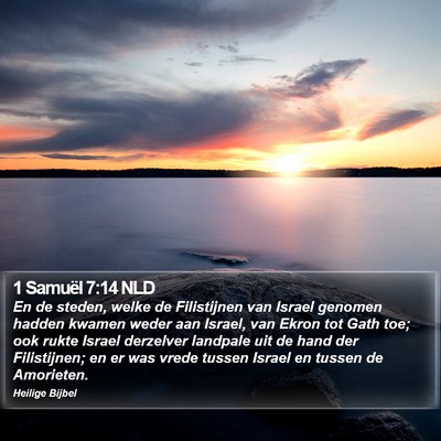 1 Samuël 7:14 NLD Bible Verse Image