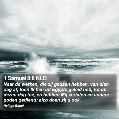 1 Samuël 8:8 NLD Bible Verse Image