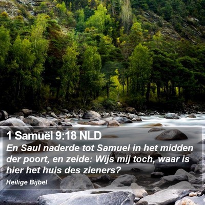 1 Samuël 9:18 NLD Bible Verse Image
