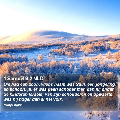1 Samuël 9:2 NLD Bible Verse Image