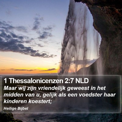 1 Thessalonicenzen 2:7 NLD Bible Verse Image