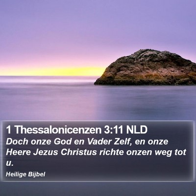 1 Thessalonicenzen 3:11 NLD Bible Verse Image
