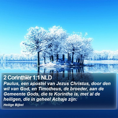 2 Corinthiër 1:1 NLD Bible Verse Image