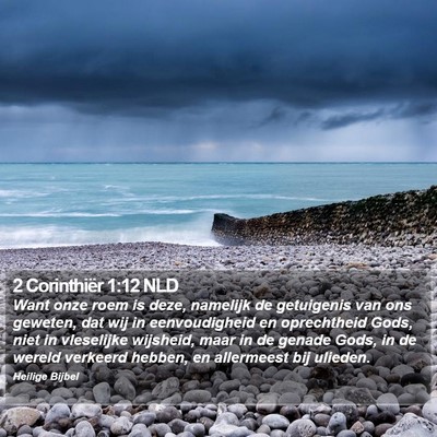 2 Corinthiër 1:12 NLD Bible Verse Image