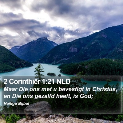 2 Corinthiër 1:21 NLD Bible Verse Image