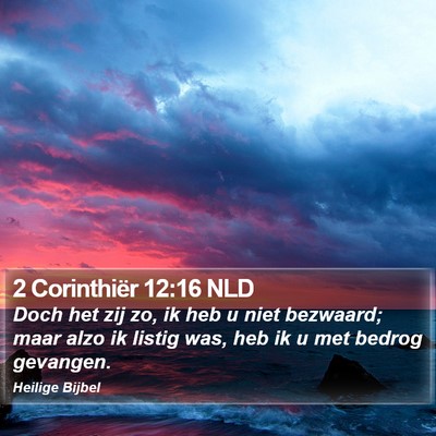 2 Corinthiër 12:16 NLD Bible Verse Image