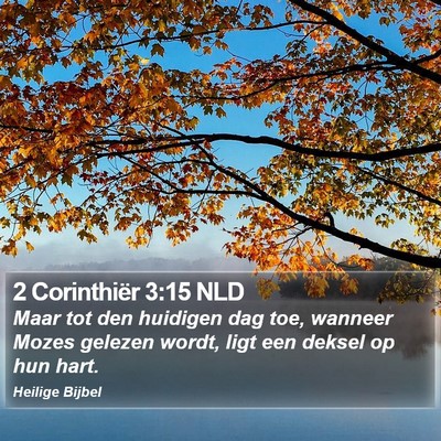 2 Corinthiër 3:15 NLD Bible Verse Image